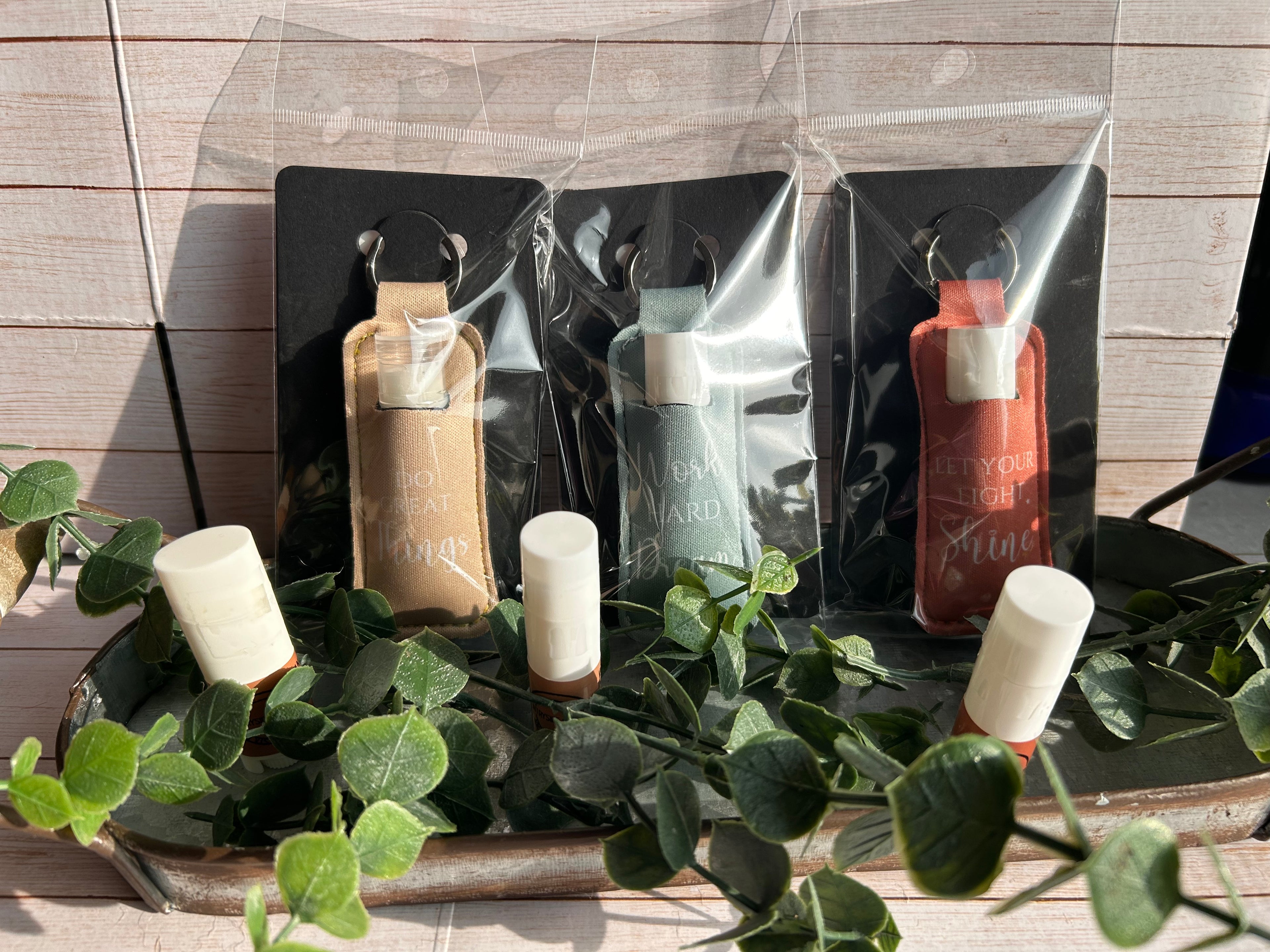 Tallow Lip Balm Keychain Holder